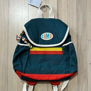 CAMP Core Canvas Green Flap Backpack NWT